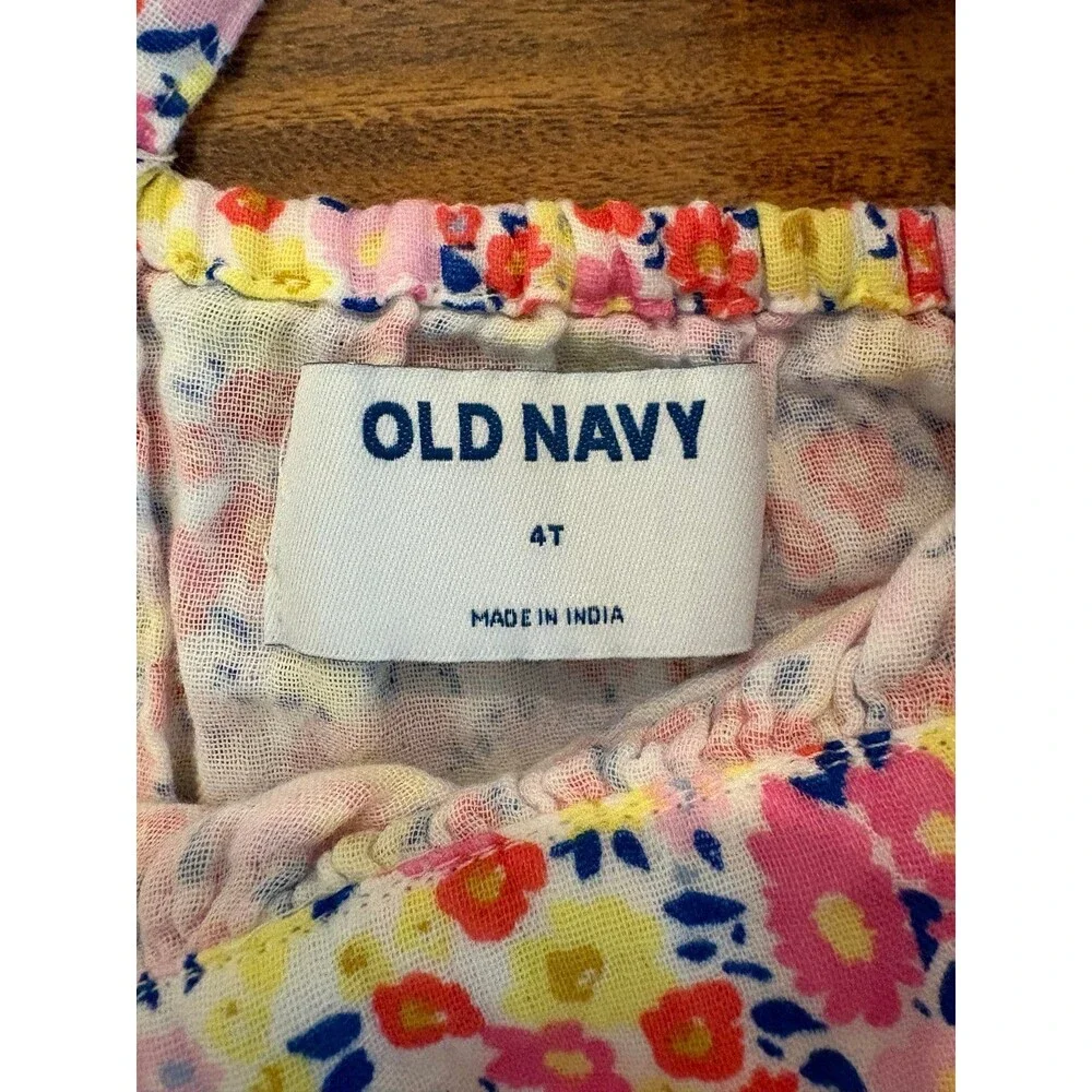 Old Navy Gauze Flutter Sleeve Tops, Size 4T